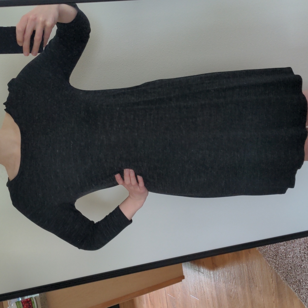 Heather Gray Tshirt Swing Dress